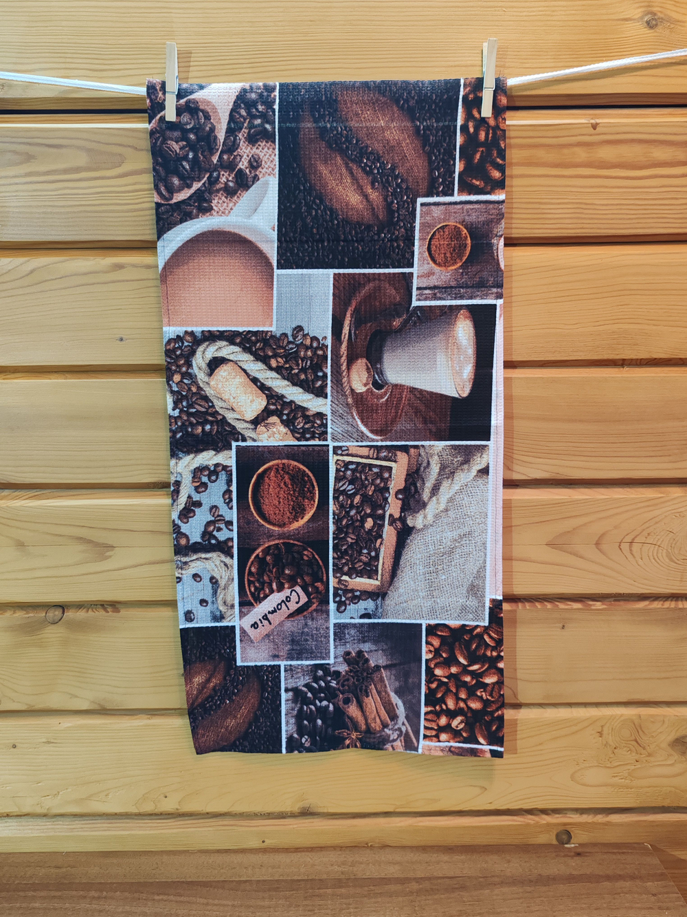 Полотенце кухонное, 2 шт, 37х75, вафельное