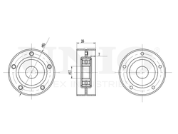 Ролик натяжной приводного ремня UNIO TNS-10078