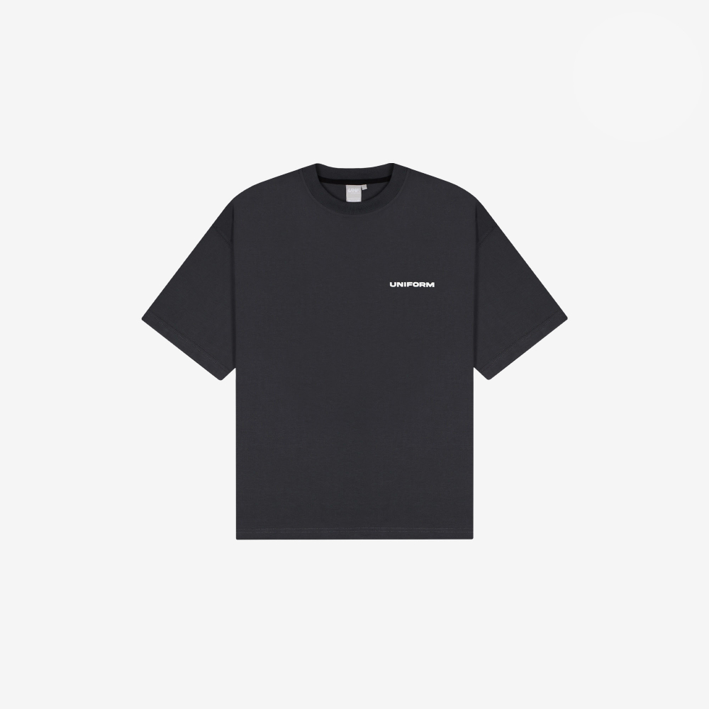 Футболка UNIFORM Heavy Training club темно-серый/белый