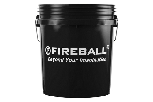 FIREBALL Ведро для мойки автомобиля (черное) 18л