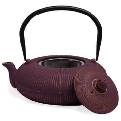 ЗАВАРОЧНЫЙ ЧАЙНИК ЧУГУННЫЙ С ЭМАЛИРОВАННЫМ ПОКРЫТИЕМ ВНУТРИ 1200 МЛ