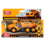 Модель ин. мет. "Карьерный самосвал" 15см, открыв. двери, подвижные детали, коробка SB-17-55-A-WB