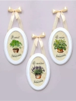 Панно на стену для интерьера 3 шт 28,5*18,5 см