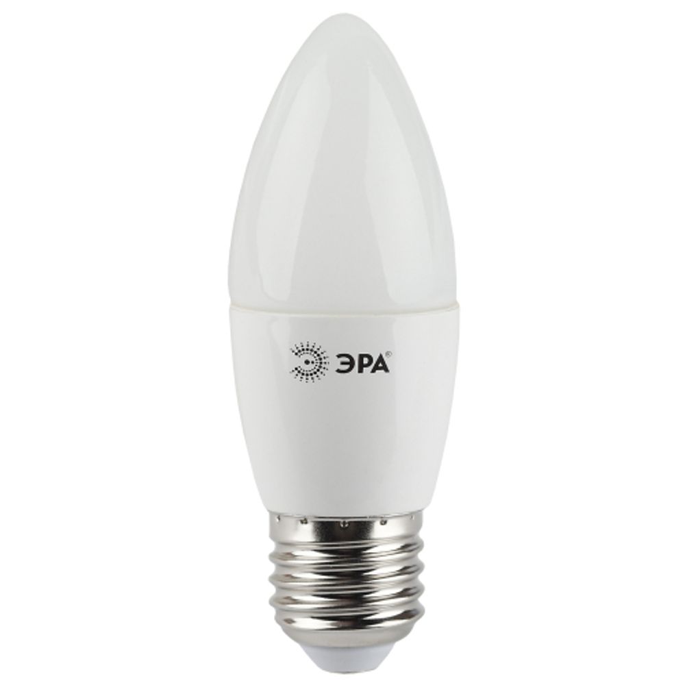 Лампочка светодиодная ЭРА STD LED B35-7W-827-E27 E27 / Е27 7Вт свеча теплый белый свет | Лампы cветодиодные