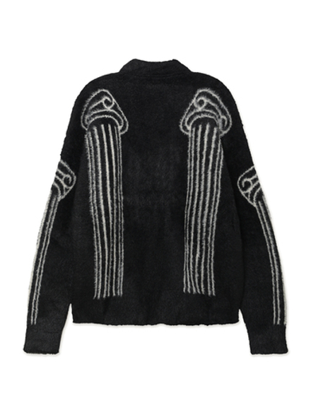 Мужской Кардиган Oversized Chenille Column