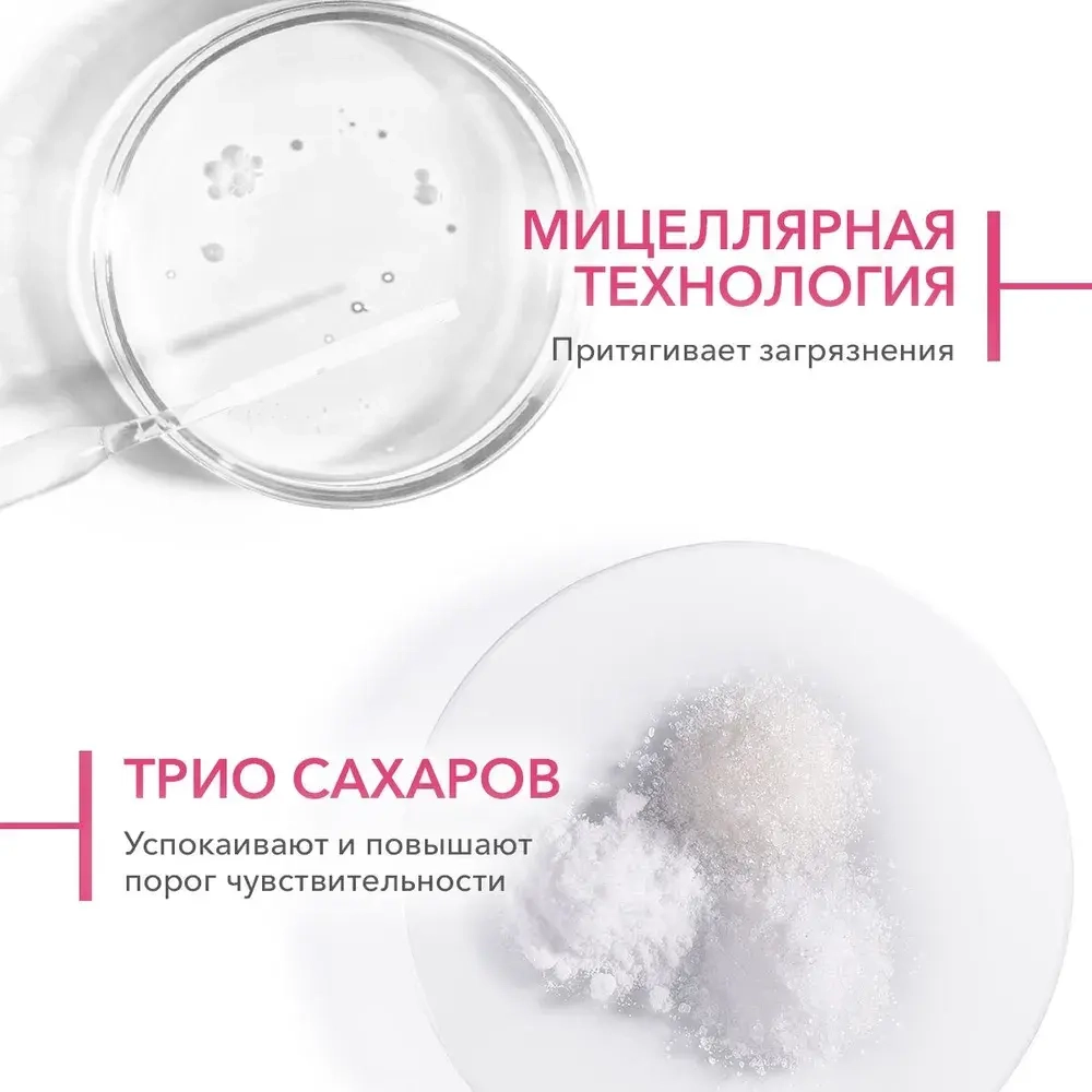 Bioderma Sensibio гель для умывания очищающий для нормальной и чувствительной кожи лица, 200 мл.
