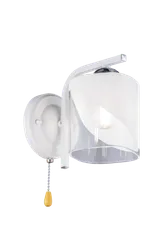 07245/1W WHITE+CHROME (4) Бра (RL)