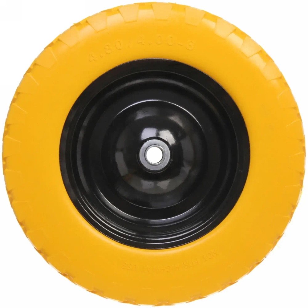 Колесо к тачке 16» 4,00*8 (ось 20мм) вспененный полиуретан