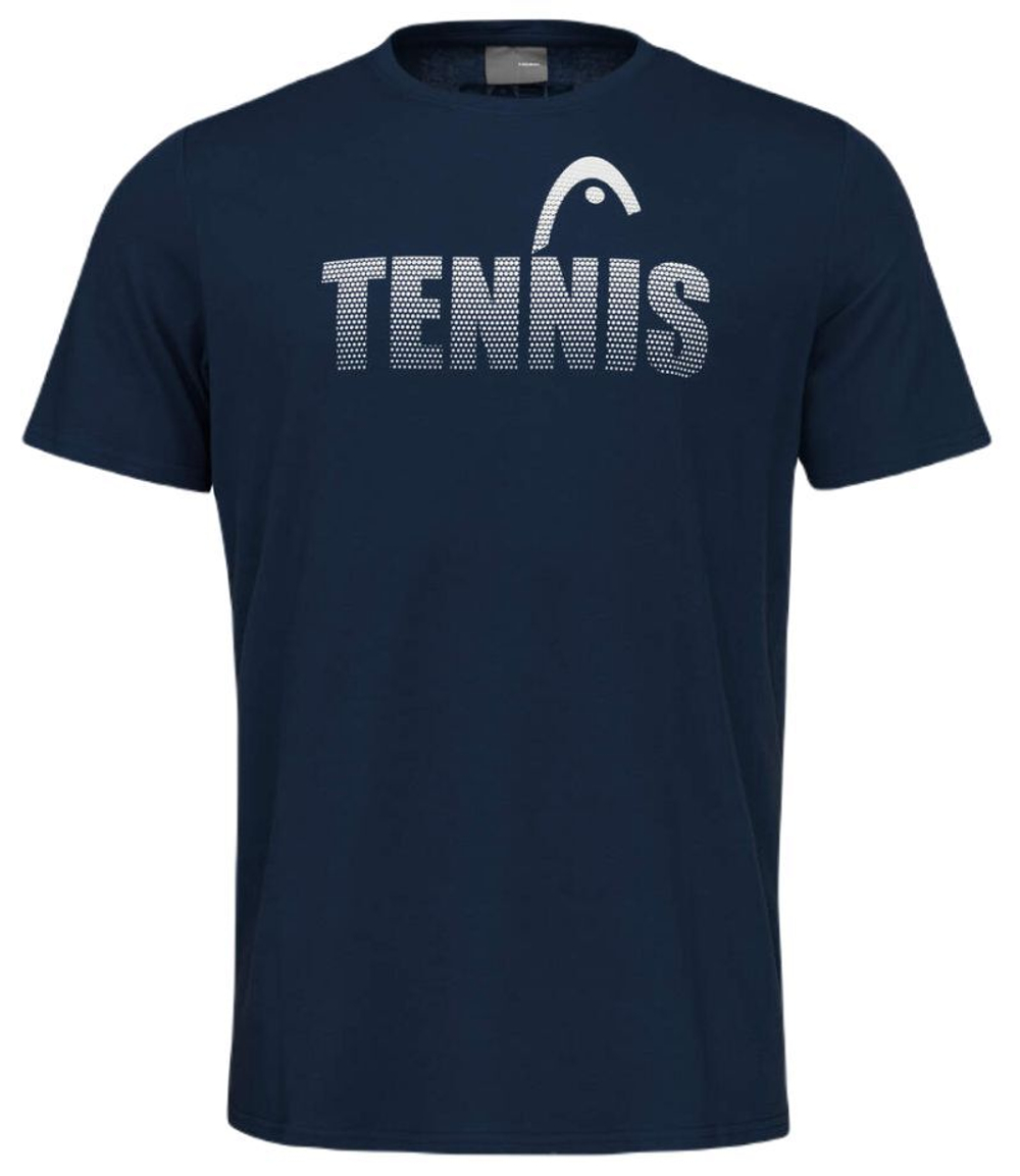 Теннисная футболка Head Club Colin T-Shirt - dark blue
