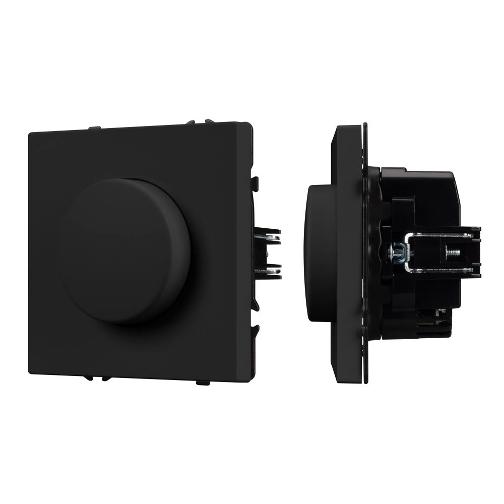 Механизм светорегулятора SWT-NOBE-DLR-SFPL-BK (250V, 300W) (Arlight, Черный оникс) 054325(1)