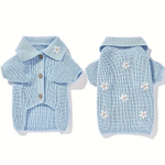 Вязаный свитер для собак и кошек