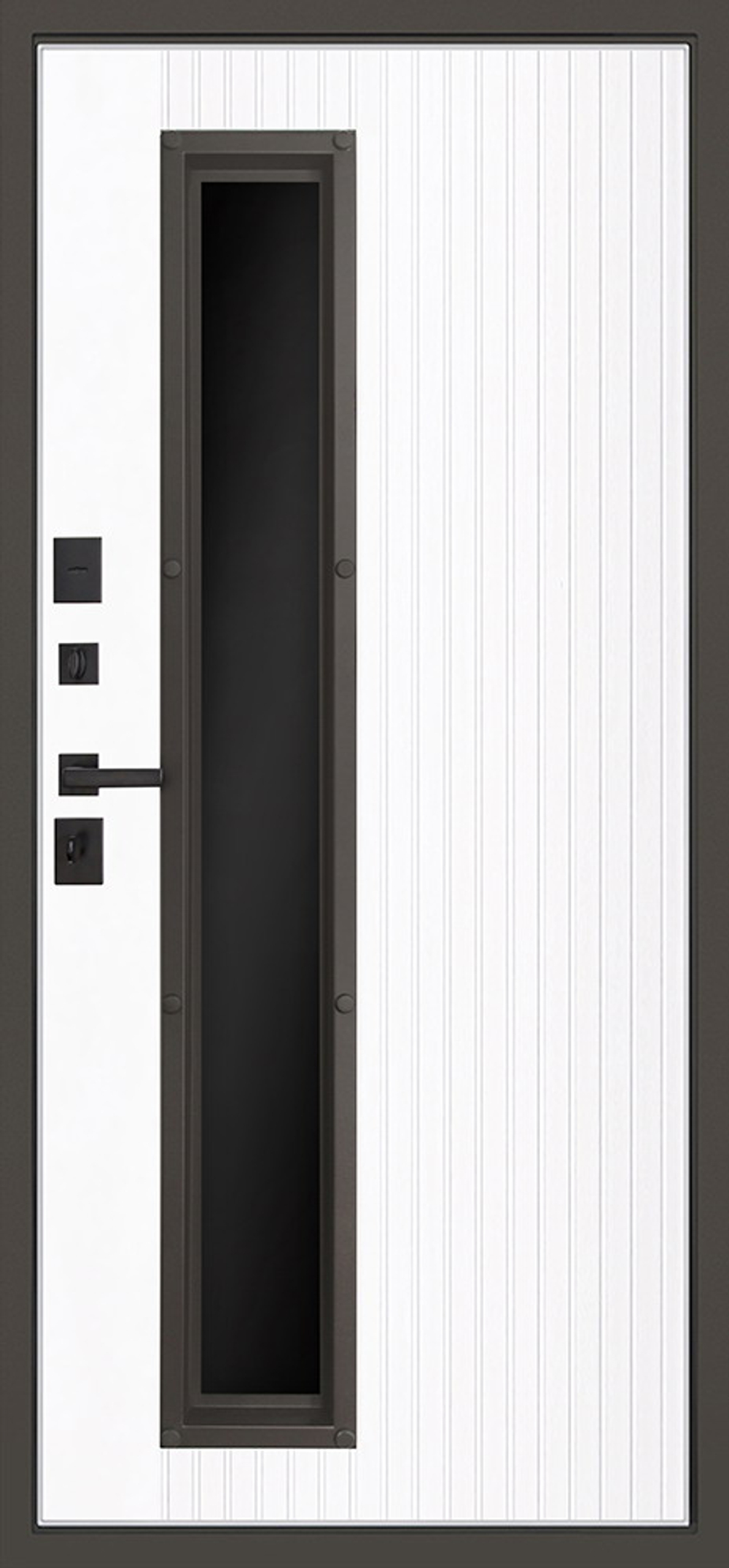 Стальная дверь "Arteon" с окном (терморазрыв 3к)