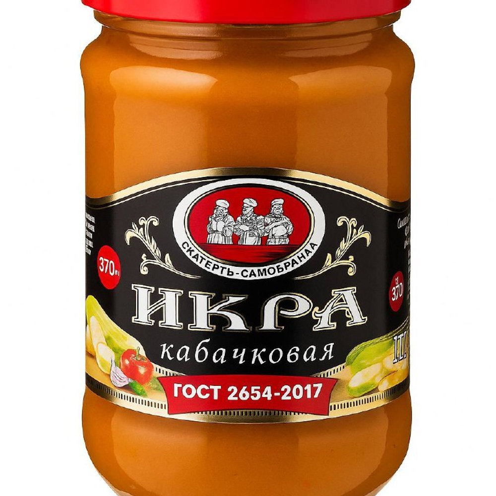 Икра из кабачков Скатерть-Самобранка 370 мл
