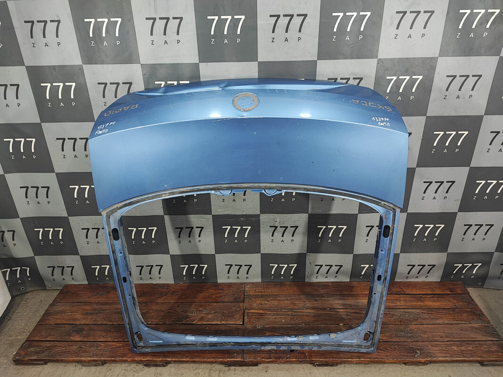 Крышка багажника Skoda Rapid 1 12-20 Б/У Оригинал 5JA827025B