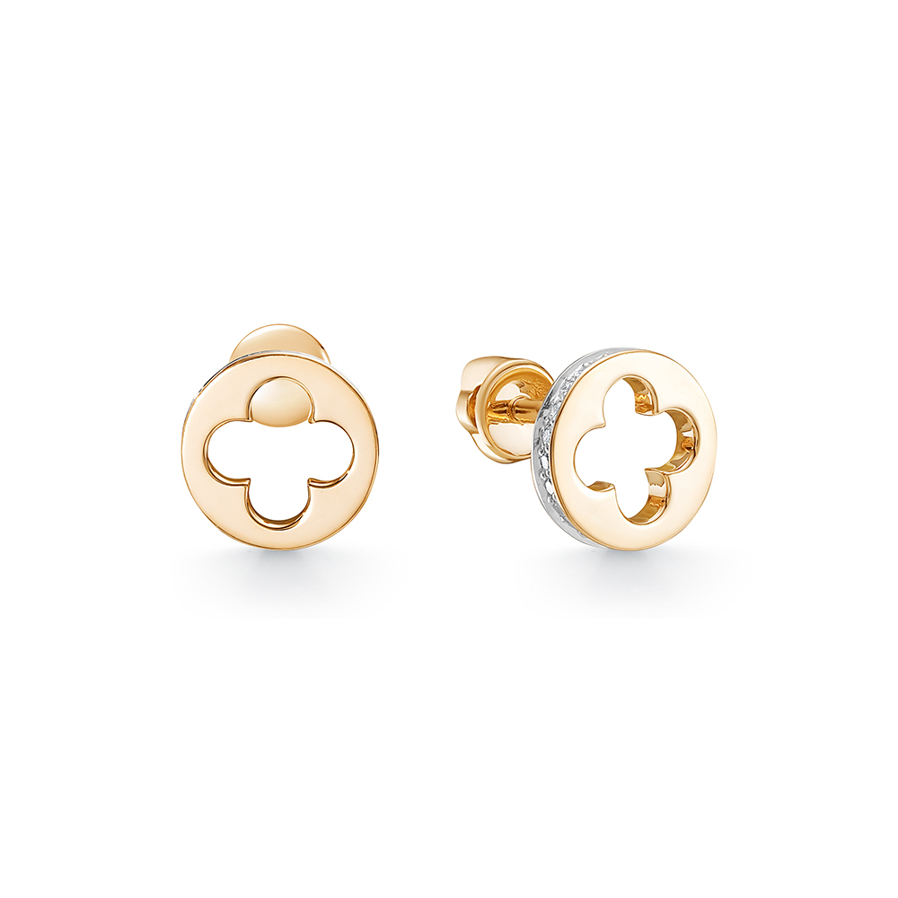 Серьги из золота 585 пробы