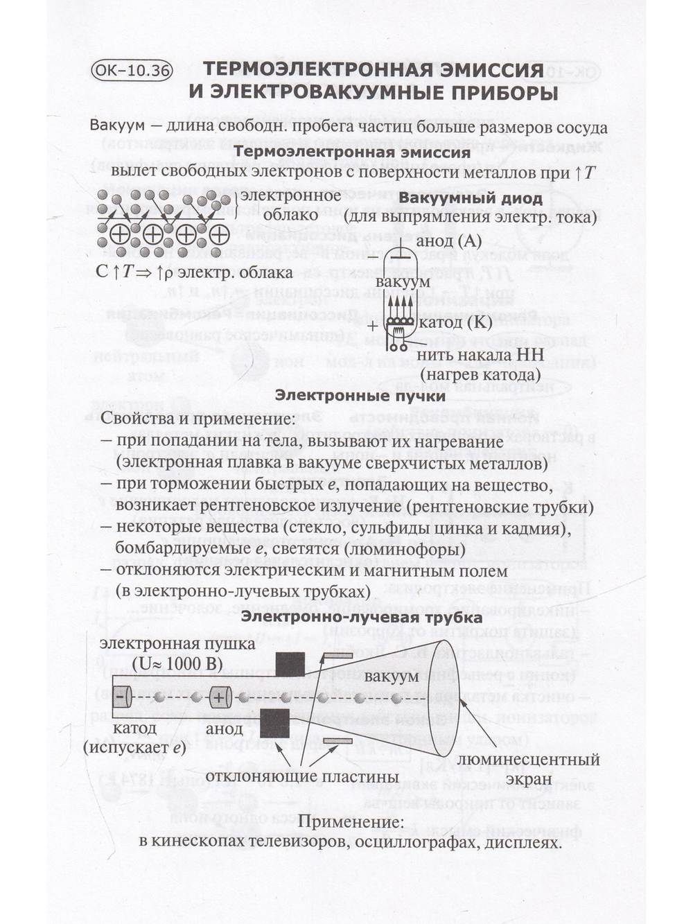 Опорные конспекты и разноуровневые задания. Физика 10 кл.