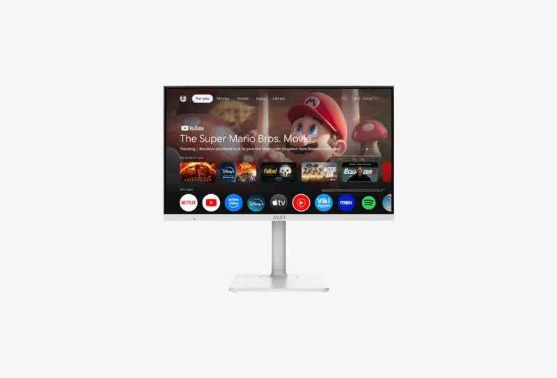 27 Монитор MSI Modern MD272UPSW белый