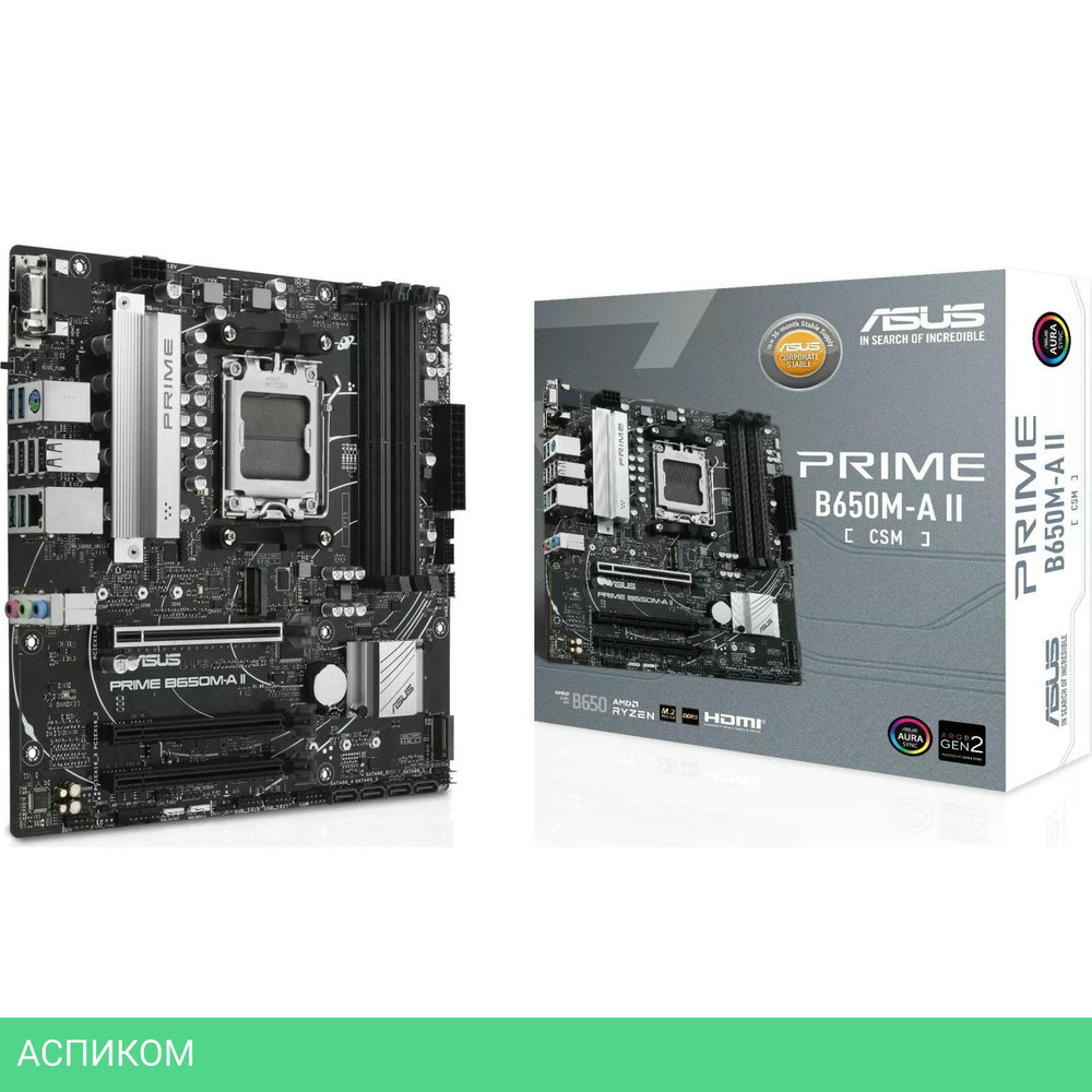 Материнская плата ASUS Prime B650M-A II-CSM (90MB1EH0-M0EAYC)