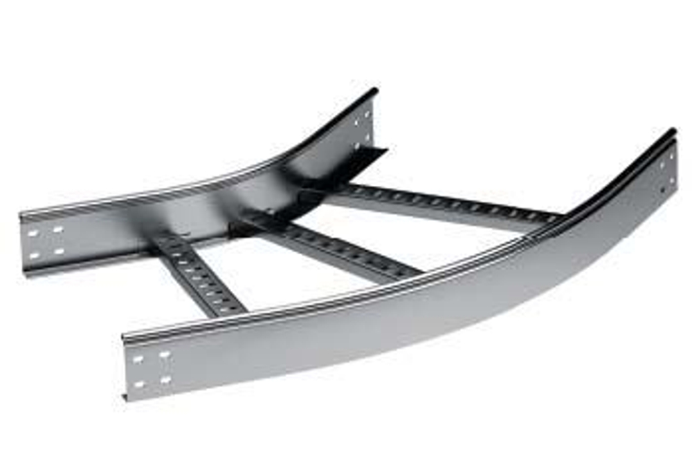 Угол горизонтальный 45º 50x600 R300, цинк-ламельный