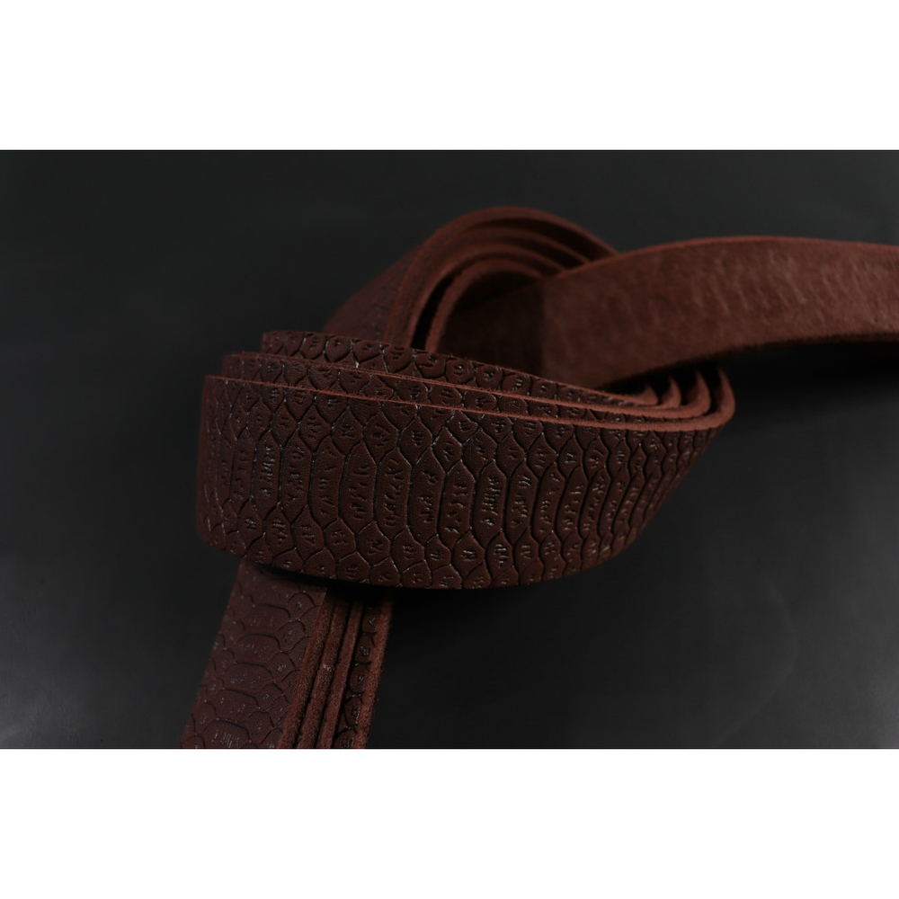 Ременная заготовка Бордо + Плита Королевская Кобра