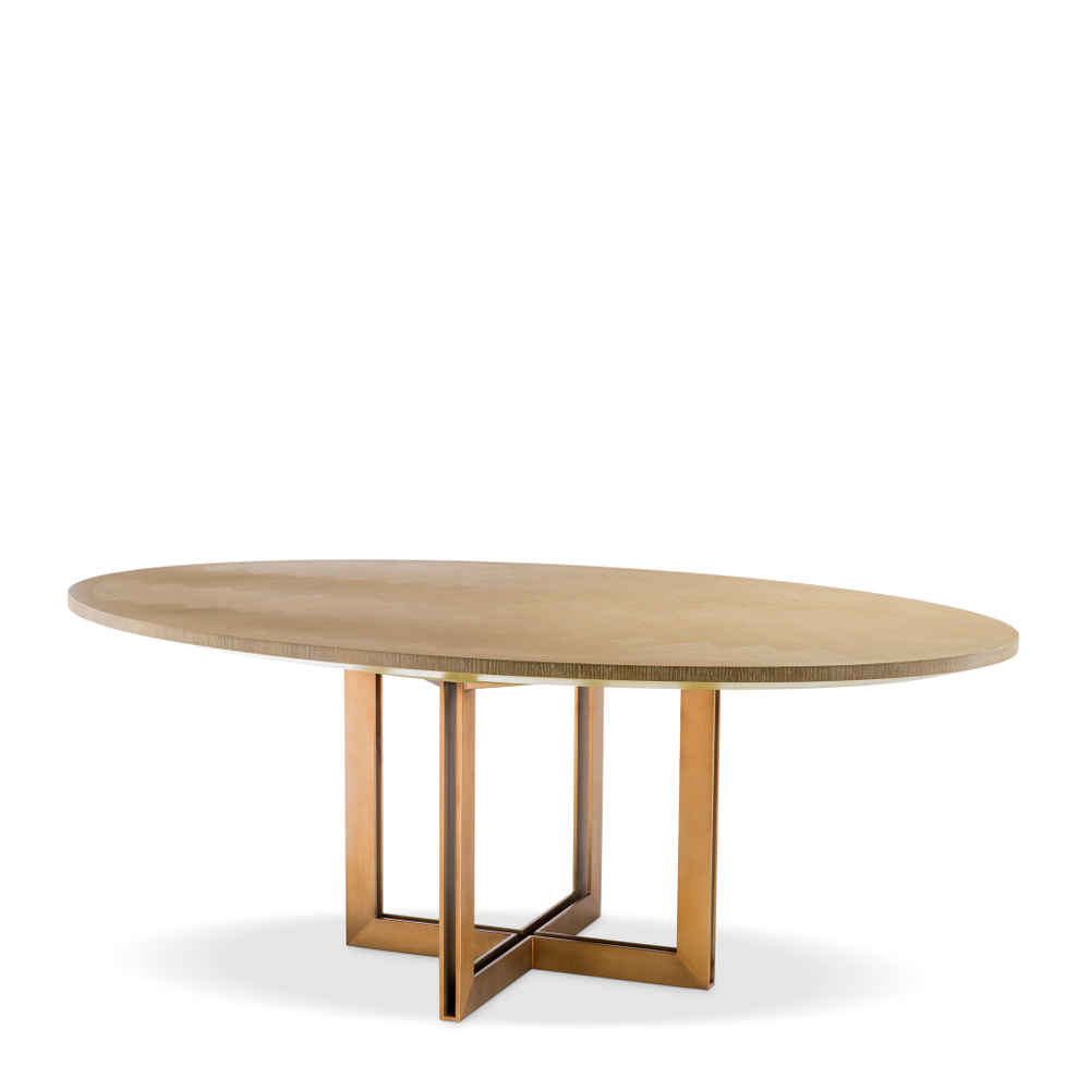 Обеденный стол Dining Table Melchior oval арт.113271