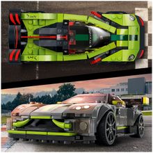 Конструктор LEGO Speed Champions 76910 Aston Martin Valkyrie AMR Pro и Aston Martin Vantage GT3