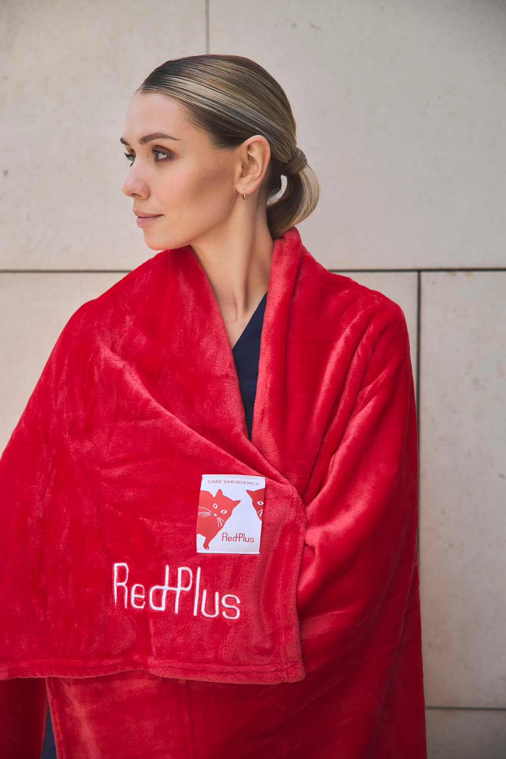 Плед Care Emergency (голубой)