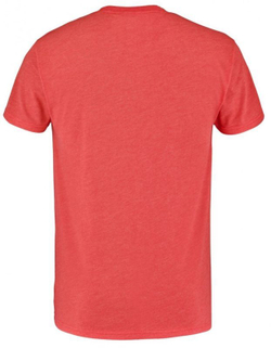 Теннисная футболка Babolat Exercise Big Flag Tee Men - poppy red heather