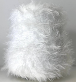 «Лебяжий пух» Травка; 100% микрофибра, 500м/100гр; цвет: белый; S717