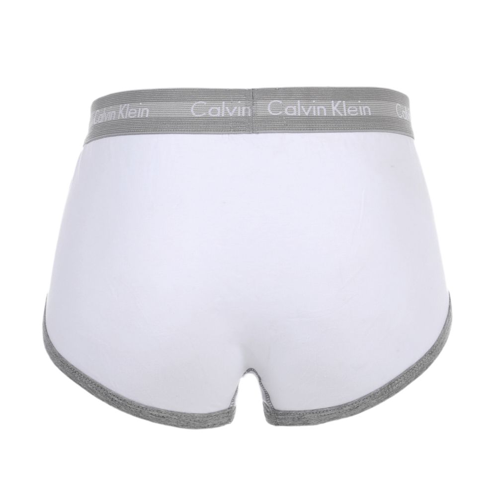 Мужские трусы брифы белые набор 4 в1 Calvin Klein  CK52458