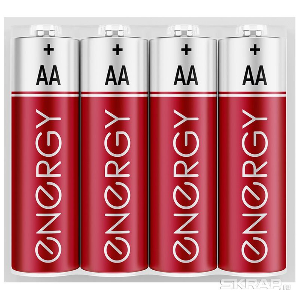 Элемент питания Energy R6/4S  4шт, АА, солевые