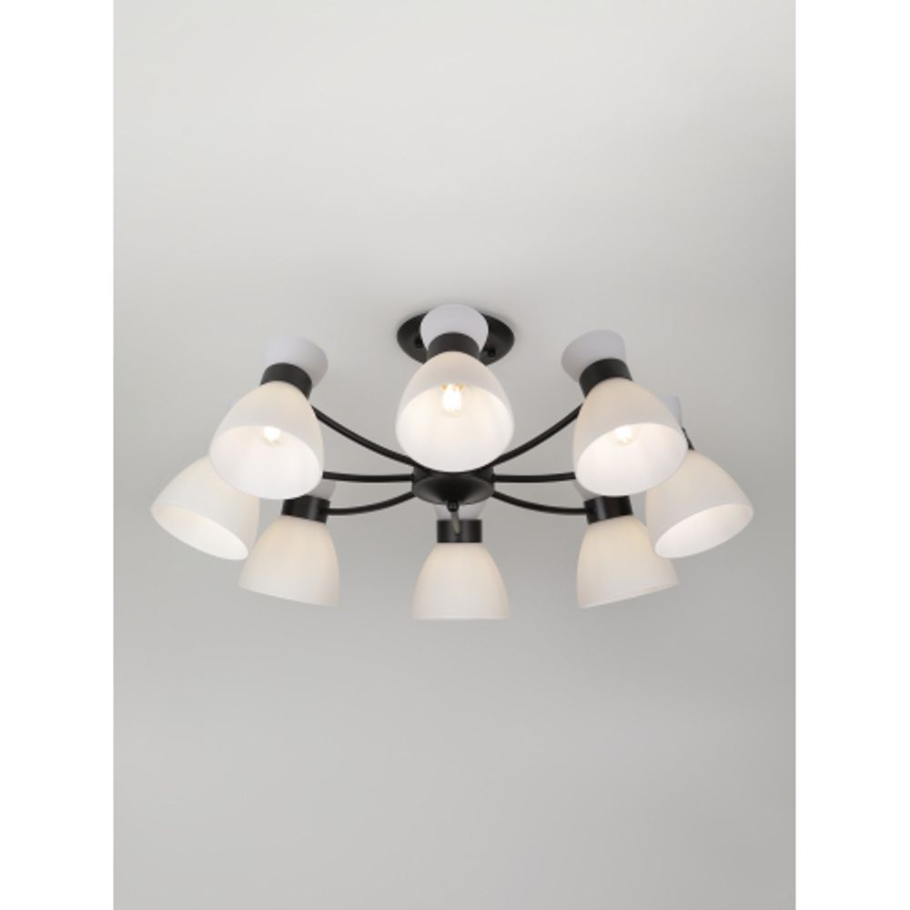 Люстра Rivoli Aemilia 9185-308 8хЕ27 60 Вт модерн | Лайт