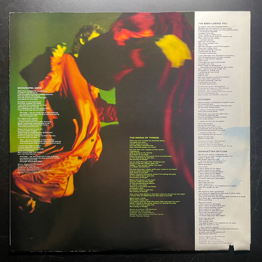 a-ha - Scoundrel Days (США 1986г.)