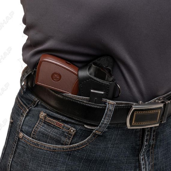 Кобура опер. под ПМ гориз. на резинке черная (HS-ОК-2/2bl) Helios