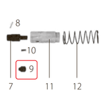 Запчасть №9 для FDPAG-H8. Стопорный штифт Запчасть №9 для FDPAG-H8. Стопорный штифт