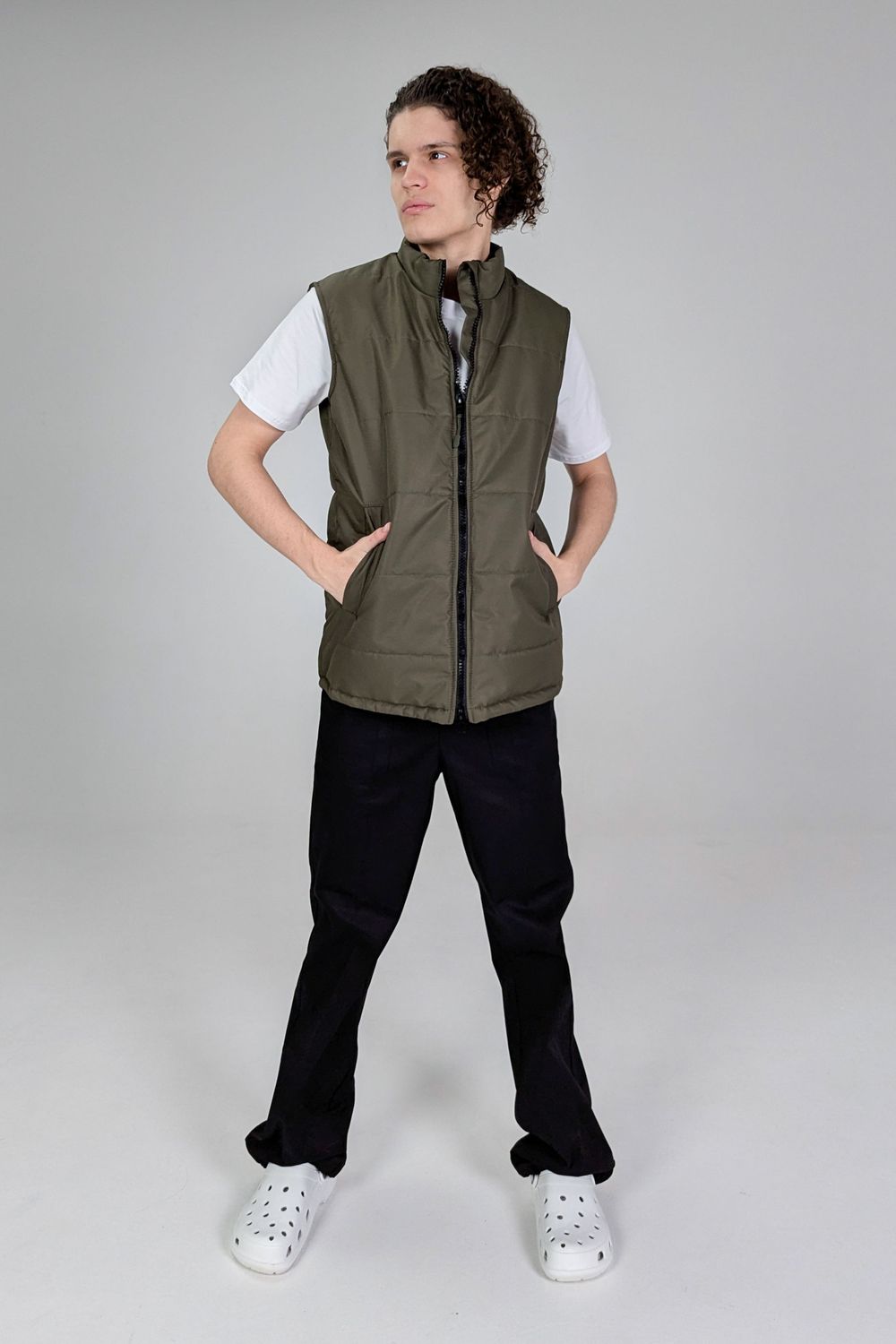 Жилет стеганый утепленный ЖИЛ.073