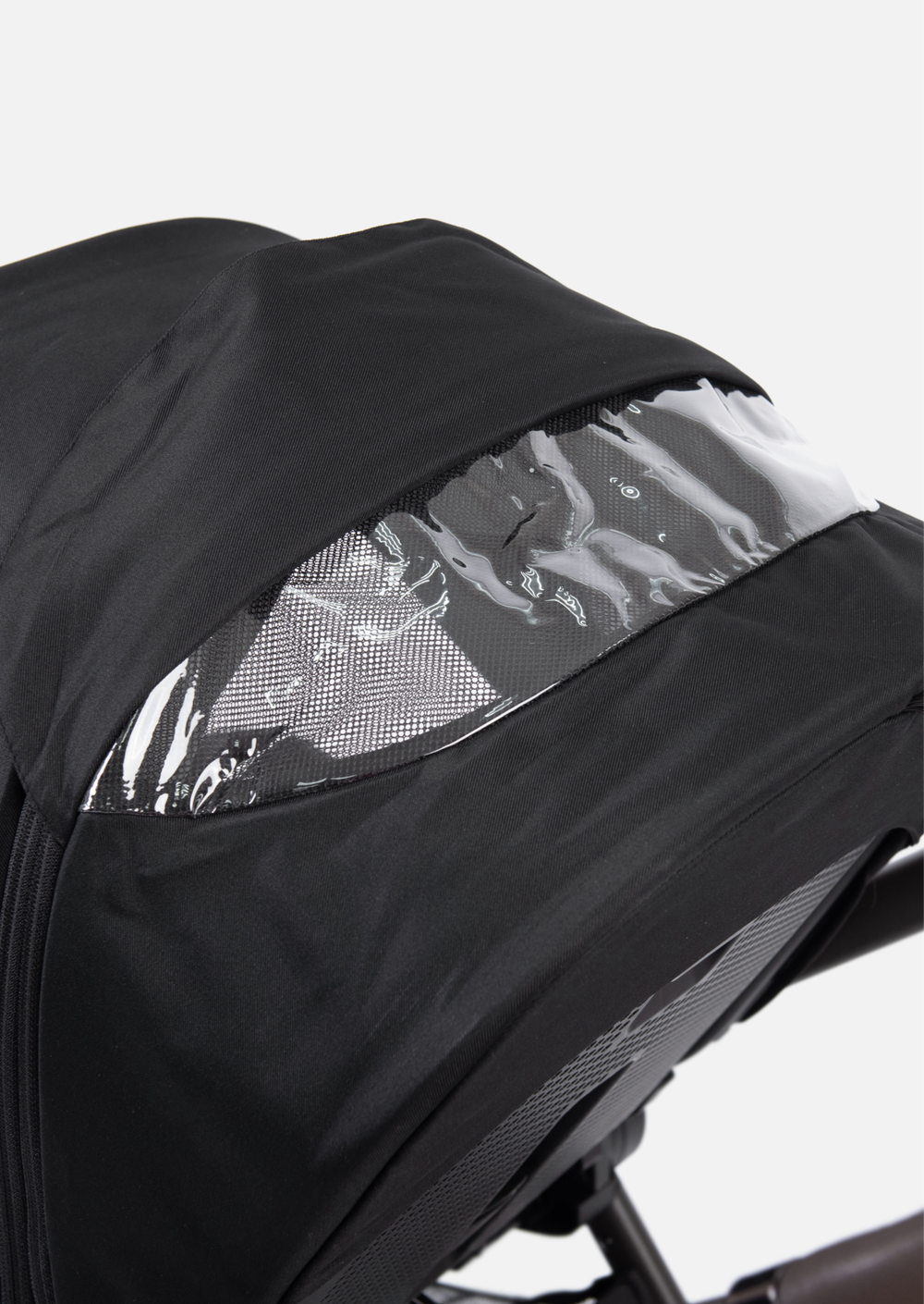 Peppy Коляска детская Monaco thermo 2 в 1 Black (черный), рама серо-коричневая