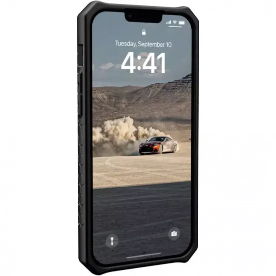 Чехол Uag Monarch для iPhone 14 Plus 6.7", цвет карбон (Carbon Fiber)