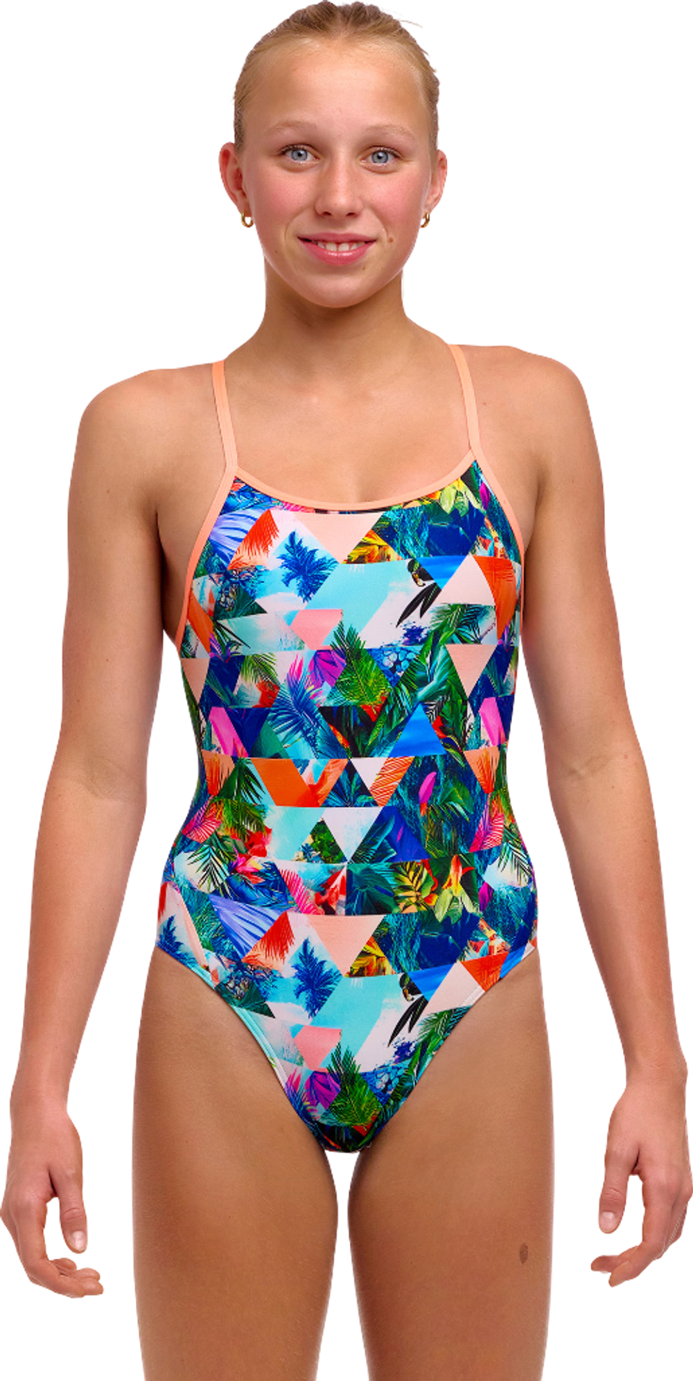 Купальник FUNKITA Girl's Palm Prism (Diamond Back)
