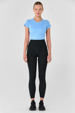 Леггинсы 7/8 завышенные с мягким поясом