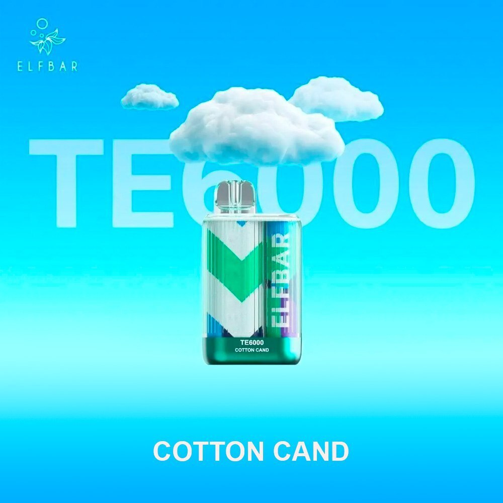 Elf Bar ТЕ6000 - Cotton Candy (5% nic)