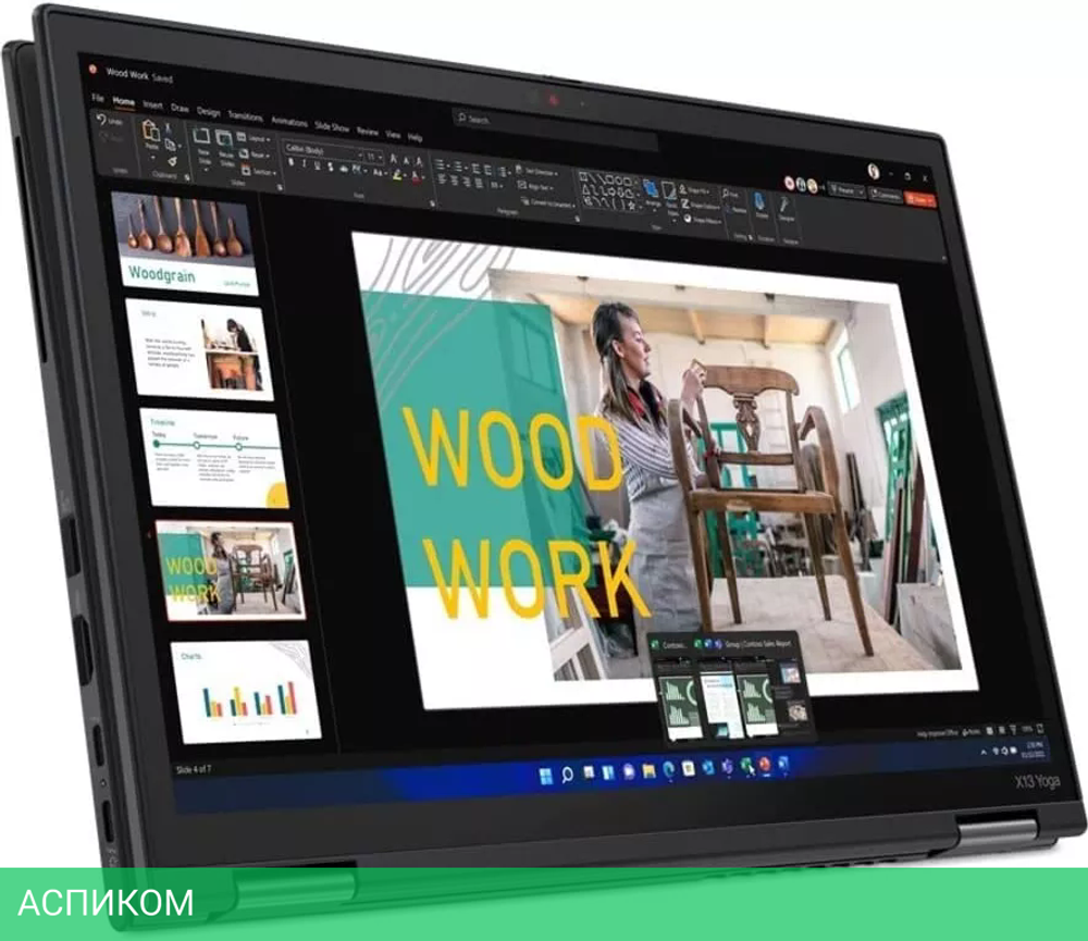 Ноутбук Lenovo ThinkPad X13 Yoga Gen 3 21AXS1G100