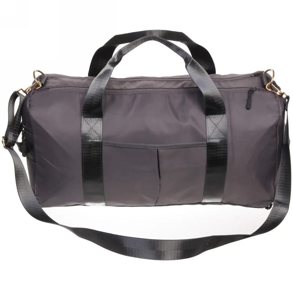 Сумка спортивная «Sport Today»,водонепроницаемый отдел + 2 кармана+отдел под обувь, цвет серый, 42*24*18 см