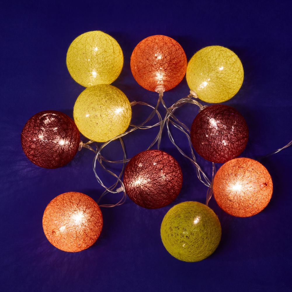 ULD-S0135-010-STB-2AA WARM WHITE IP20 TANGLES-3 Гирлянда светодиодная Клубки-3 на батарейках 2AA не в-к. 1.35м. 10 светодиодов. Теплый белый свет. Провод прозрачный. TM Uniel