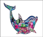 Пазл деревянный фигурный "Дельфин" МС-5578-7 (Basir)