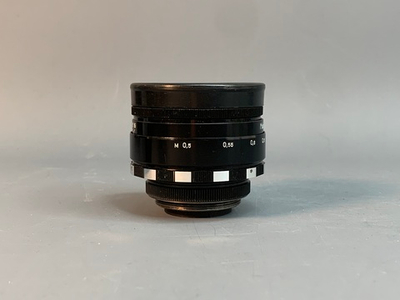 Helios-44, грязь внутри задней линзы