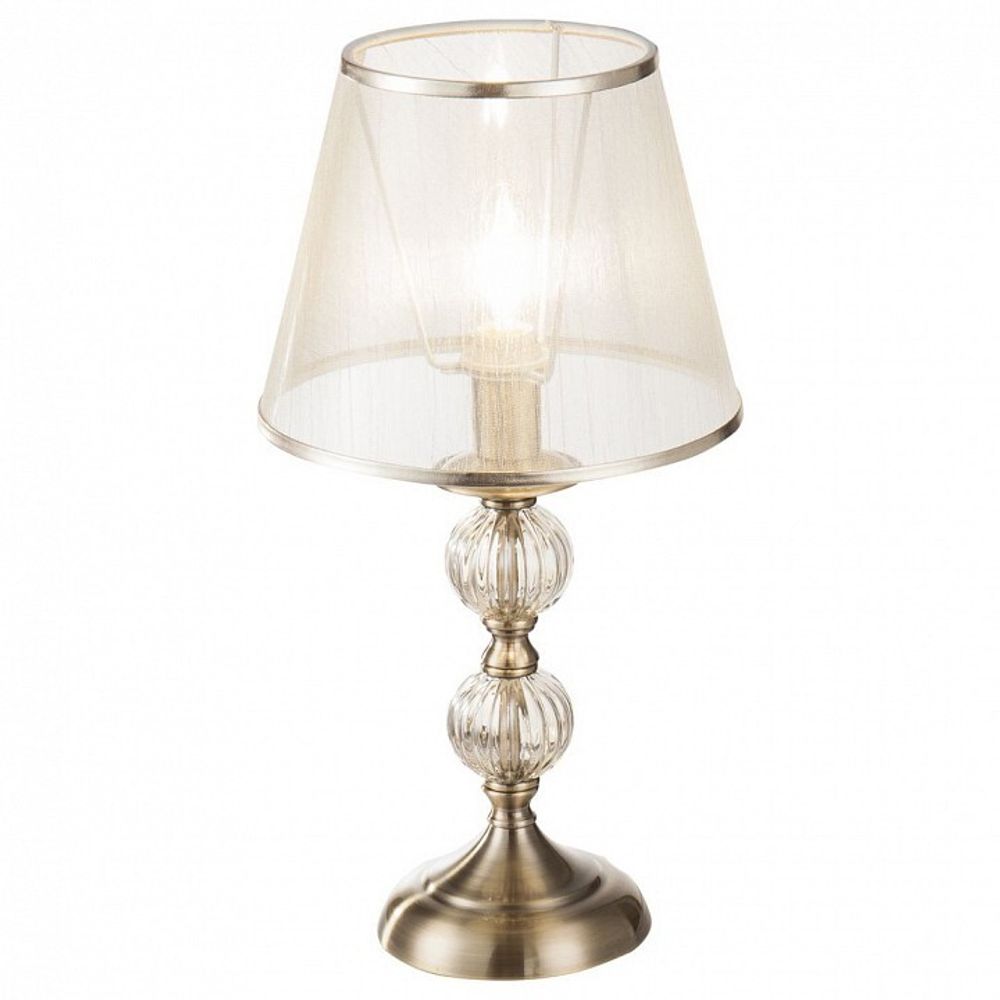 Настольная лампа декоративная Freya Inessa FR2685TL-01BZ