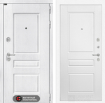 Дверь входная Лабиринт VERSAL 03 Белый софт металлическая
