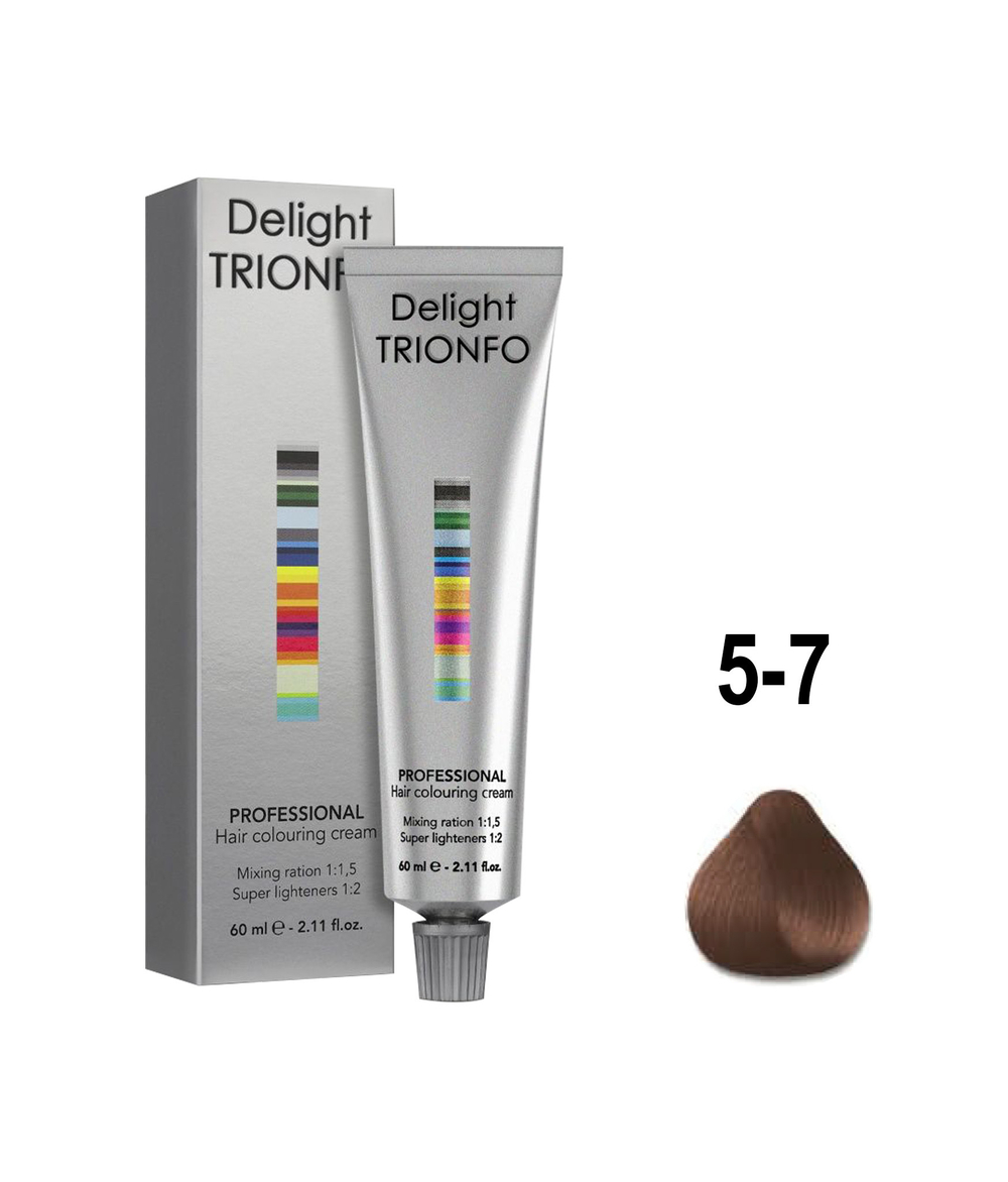 ДТ 5-7 стойкая крем-краска для волос Светлый коричневый медный 60 мл***