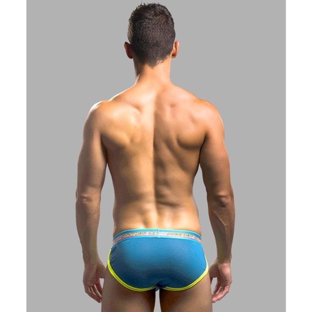 Мужские трусы брифы изумрудные Andrew Christian  AC9610